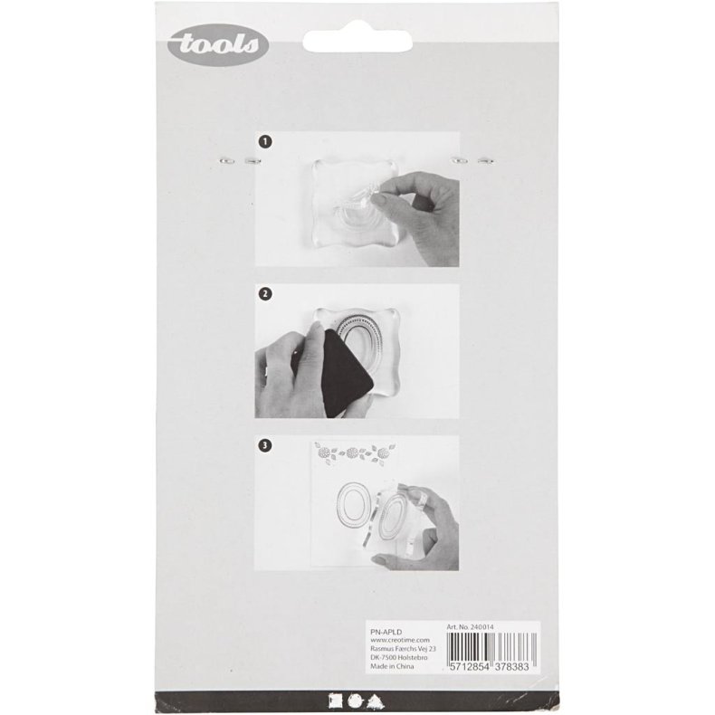 Silikonestempler, insekter, ark 11x15,5 cm, 1 ark