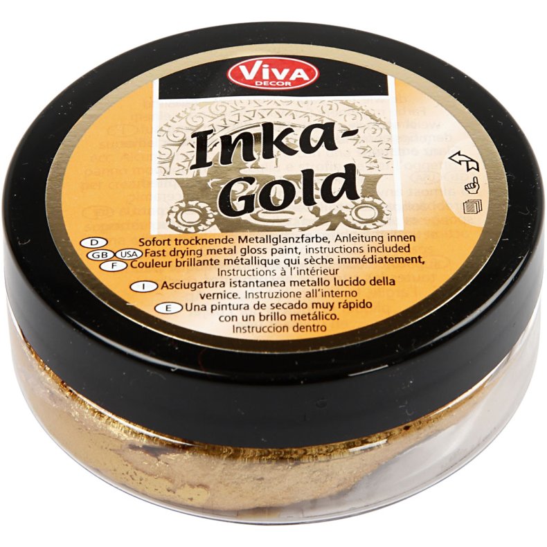 Inka Gold, guld, 50ml/ 1 ds.