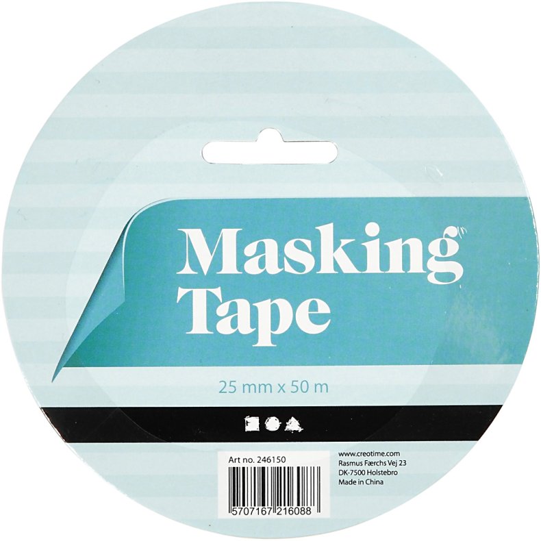 Malertape, B: 25 mm, 50 m/ 1 rl.