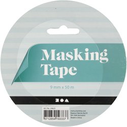 Malertape, B: 9 mm, 50 m/ 1 rl.