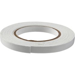 3D Tape, B: 12 mm, tykkelse 2 mm, 5 m/ 1 rl.