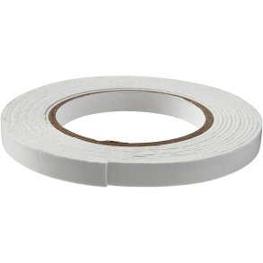 3D Tape, B: 12 mm, tykkelse 2 mm, 5 m/ 1 rl.