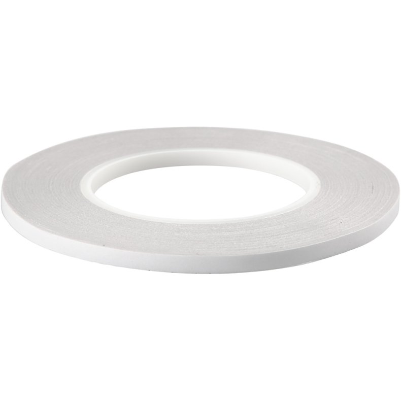 Dobbeltkl&aelig;bende Tape, B: 6 mm, 6x50m/ 1 pk.