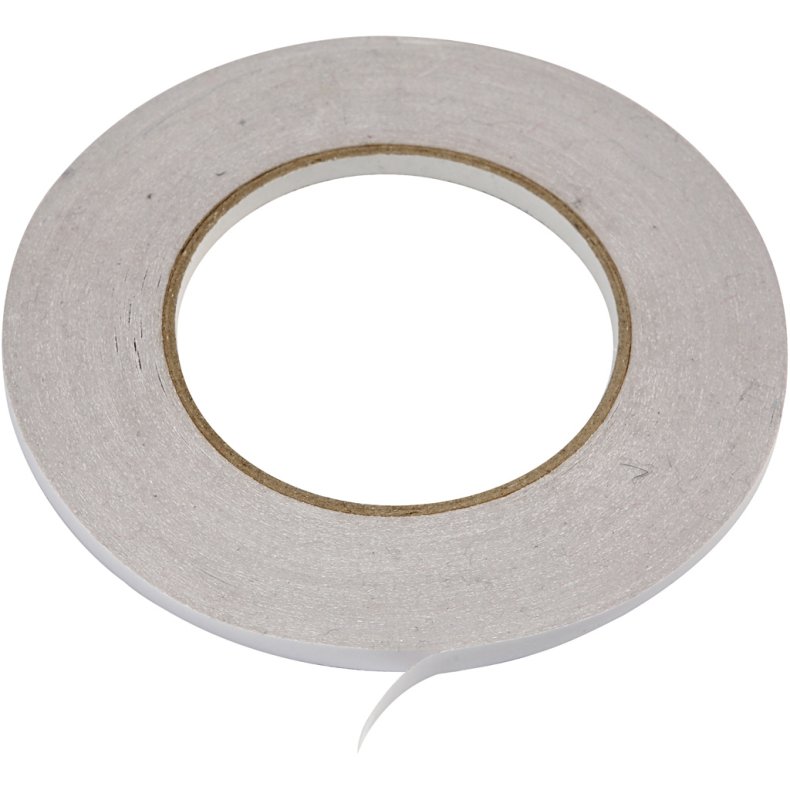 Dobbeltkl&aelig;bende Tape, B: 6 mm, 6x50 m/ 1 pk.