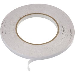 Dobbeltkl&aelig;bende Tape, B: 9 mm, 6x50 m/ 1 pk.