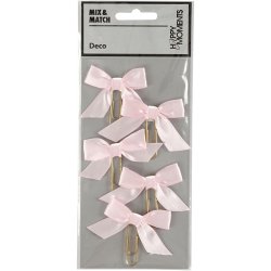 Klips, str. 40x70 mm, lyser&oslash;d, 5 stk./ 1 pk.