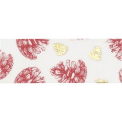 Masking Tape, kogler og prikker - folie, B: 15 mm, 2x4 m/ 1 pk.