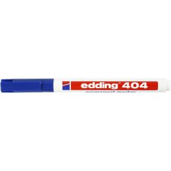 Edding 404 Tusch, streg 0,75 mm, bl&aring;, 1 stk.