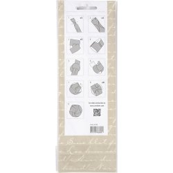 Click ornamenter, diam. 5 cm, str. 3,5x8,8 cm, 9 s&aelig;t/ 1 pk.