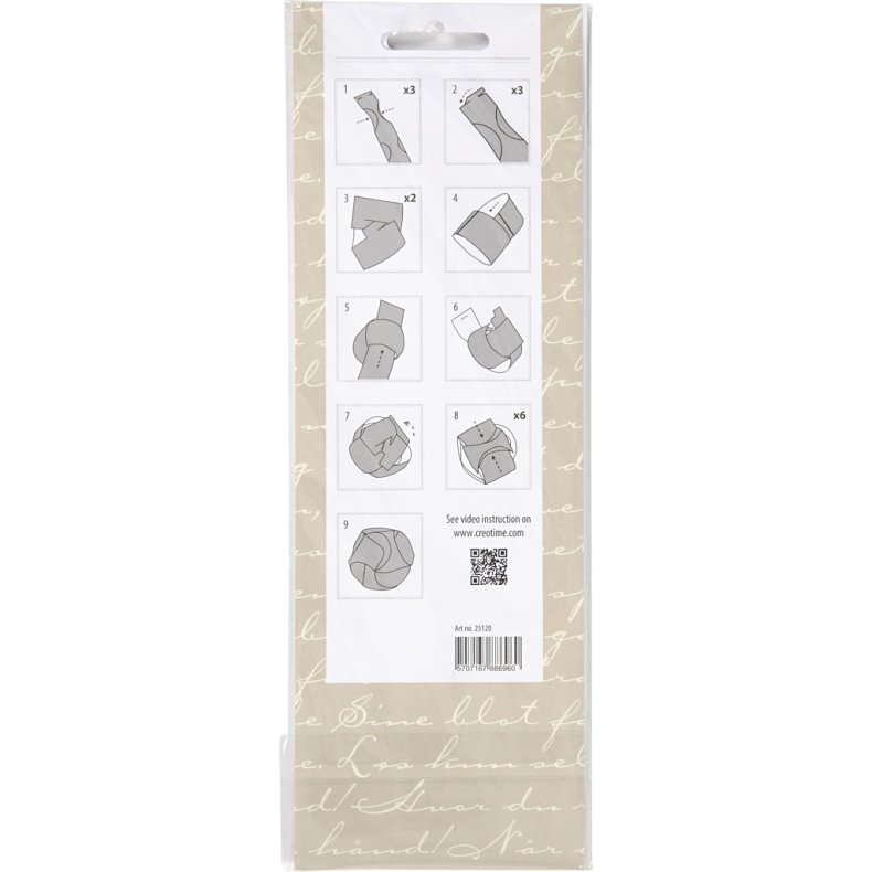 Click ornamenter, diam. 5 cm, str. 3,5x8,8 cm, 9 s&aelig;t/ 1 pk.