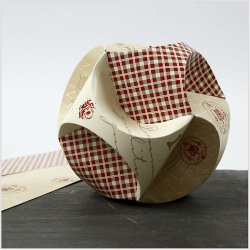 Click ornamenter, diam. 5 cm, str. 3,5x8,8 cm, 9 s&aelig;t/ 1 pk.