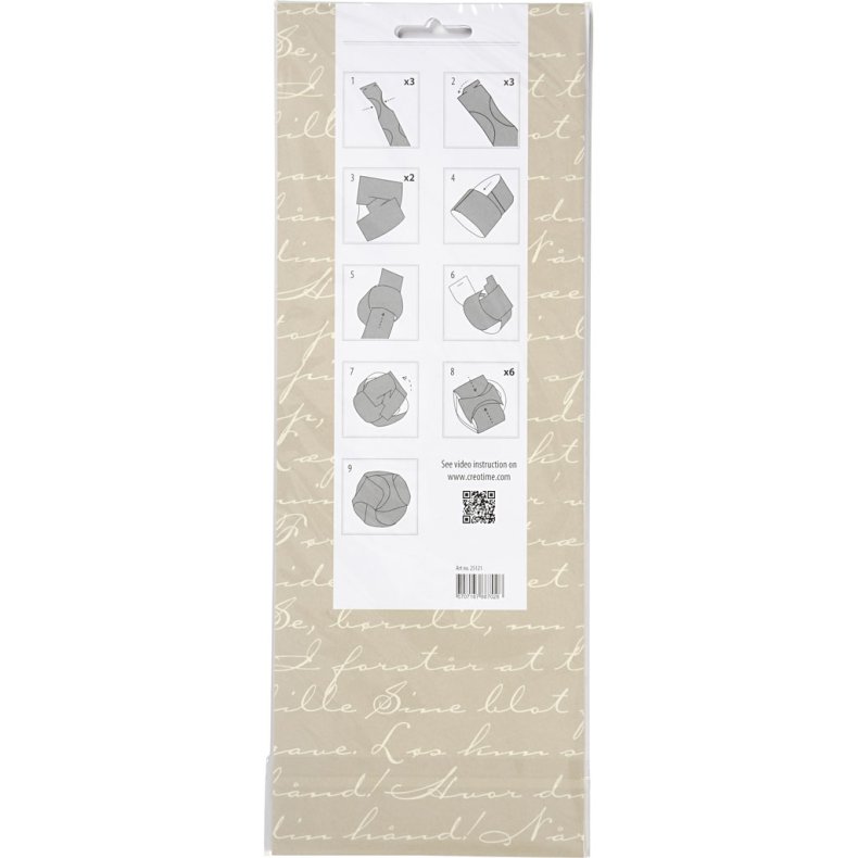 Click ornamenter, diam. 9 cm, str. 5,5x28,4 cm, 9 s&aelig;t/ 1 pk.