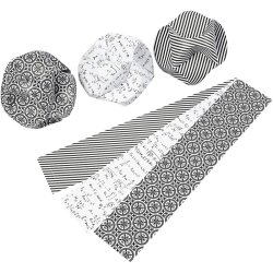 Click ornamenter, diam. 9 cm, str. 5,5x28,4 cm, 9 s&aelig;t/ 1 pk.