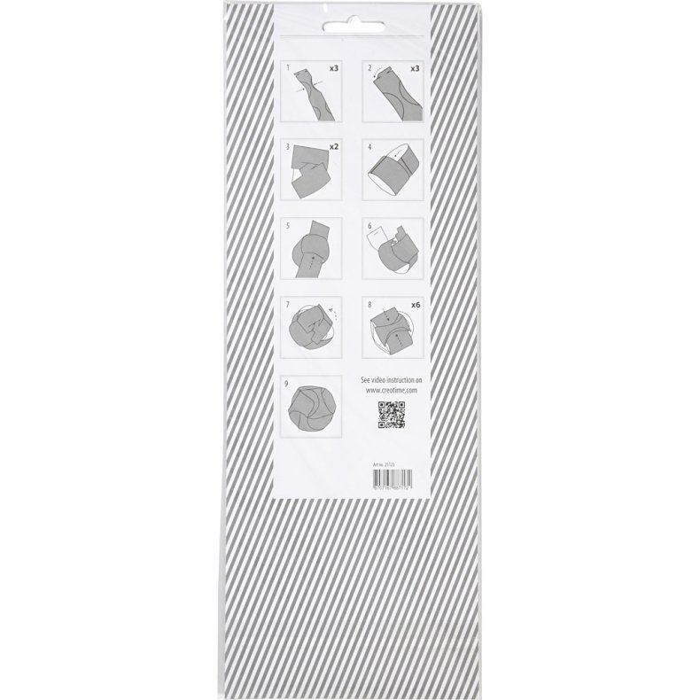 Click ornamenter, diam. 9 cm, str. 5,5x28,4 cm, 9 s&aelig;t/ 1 pk.