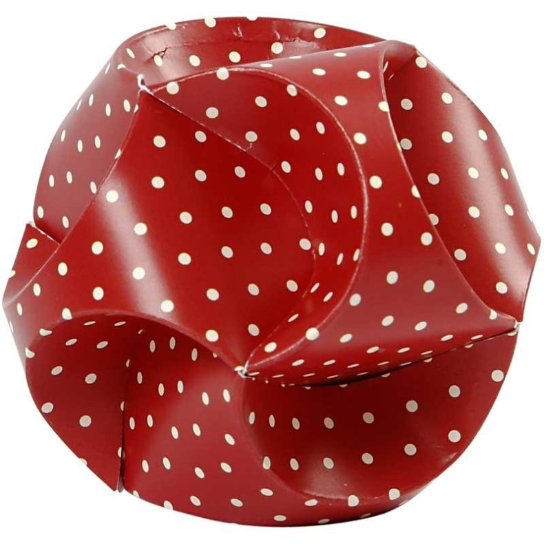 Click ornamenter, diam. 5 cm, str. 3,5x8,8 cm, 9 s&aelig;t/ 1 pk.