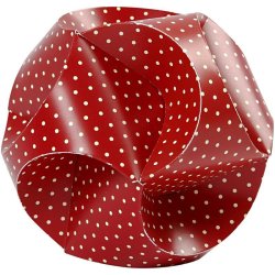 Click ornamenter, diam. 9 cm, str. 5,5x28,4 cm, 9 s&aelig;t/ 1 pk.