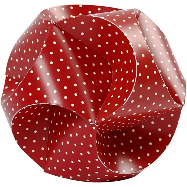 Click ornamenter, diam. 9 cm, str. 5,5x28,4 cm, 9 s&aelig;t/ 1 pk.