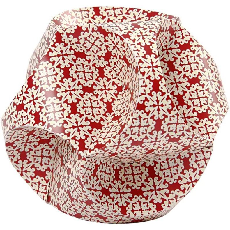 Click ornamenter, diam. 9 cm, str. 5,5x28,4 cm, 9 s&aelig;t/ 1 pk.