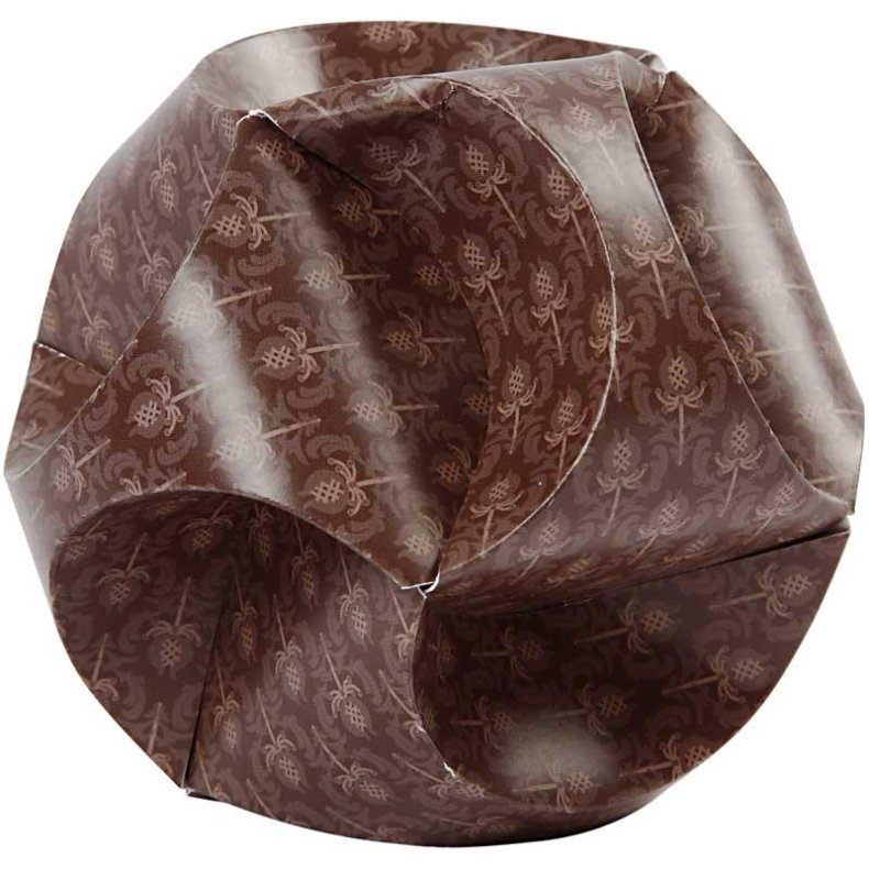 Click ornamenter, diam. 9 cm, str. 5,5x28,4 cm, 9 s&aelig;t/ 1 pk.