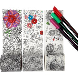 Masking Tape, B: 50 mm, 3x5 m/ 1 pk.