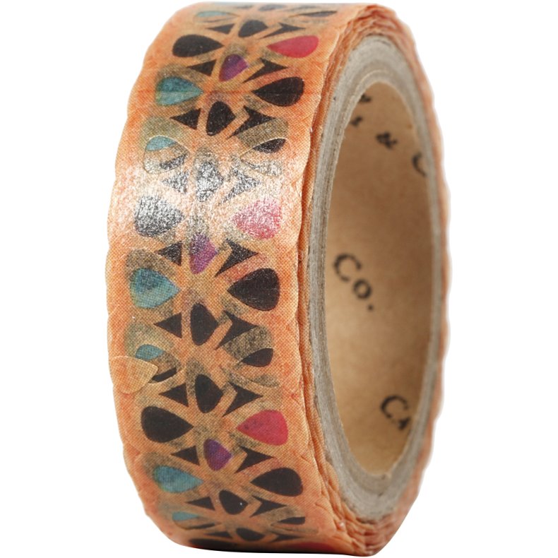 Blonde Masking Tape, B: 15 mm, 5 m/ 1 rl.