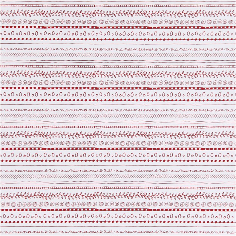 Designpapir, rammer med tekst og doodles, ark 30,5x30,5 cm, 180 g, 5 ark/ 1 pk.