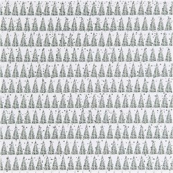 Designpapir, julekugler og juletr&aelig;er, ark 30,5x30,5 cm, 180 g, 5 ark/ 1 pk.