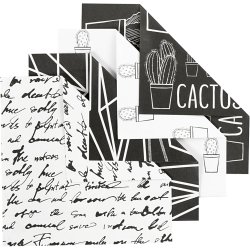 Origamipapir, str. 10x10 cm, 80 g, 40 ark/ 1 pk.