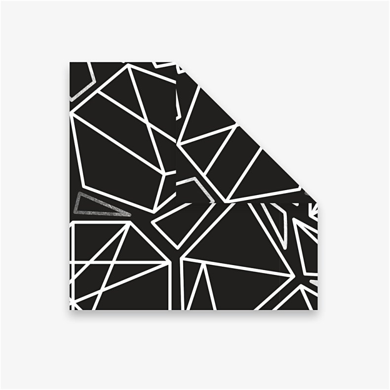 Origamipapir, str. 10x10 cm, 80 g, 40 ark/ 1 pk.