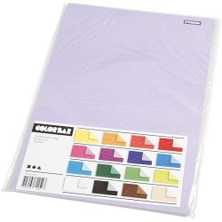 Color Bar Rivekarton, A4, ark 210x297 mm, 250 g, 16 ass. ark/ 1 pk.