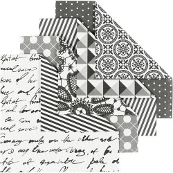 Origamipapir, str. 10x10 cm, 80 g, 50 ass. ark/ 1 pk.