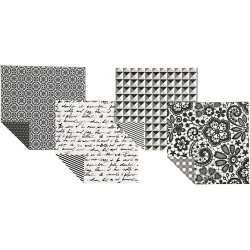 Origamipapir, str. 15x15 cm, 80 g, 50 ass. ark/ 1 pk.