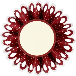 Rosetter, diam. 8 cm, 160 g, 6 stk./ 1 pk.