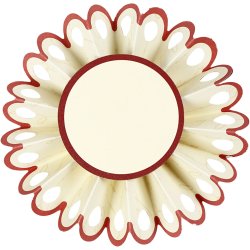 Rosetter, diam. 8 cm, 160 g, 6 stk./ 1 pk.