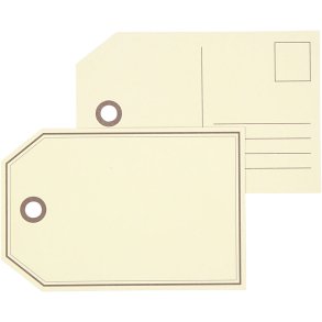 Gavemærker / Postkort, str. 15x10 cm, 300 g, 10 stk./ 1 pk.