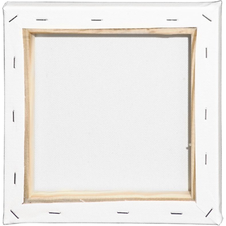 Malerl&aelig;rred, D: 1.6 cm, str. 20x20 cm, 360 g, hvid, 10 stk./ 1 pk.