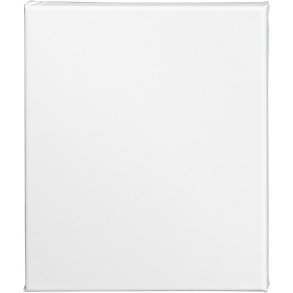 Malerlærred, D: 1.6 cm, str. 24x30 cm, 360 g, hvid, 10 stk./ 1 pk.