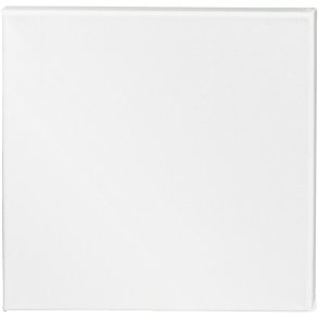 Malerlærred, D: 1.6 cm, str. 30x30 cm, 360 g, hvid, 10 stk./ 1 pk.