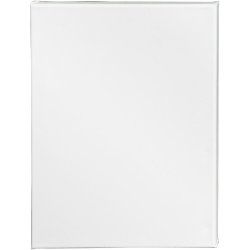 Malerl&aelig;rred, D: 1.6 cm, str. 30x40 cm, 360 g, hvid, 10 stk./ 1 pk.