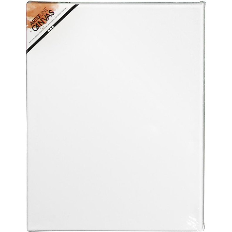 Malerl&aelig;rred, D: 1.6 cm, str. 30x40 cm, 360 g, hvid, 10 stk./ 1 pk.