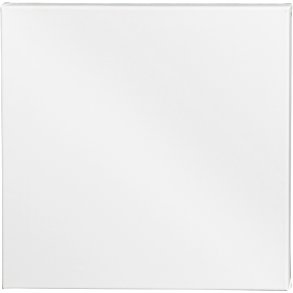 Malerlærred, D: 1.6 cm, str. 40x40 cm, 360 g, hvid, 1 stk.