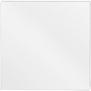 Malerlærred, D: 1.6 cm, str. 40x40 cm, 360 g, hvid, 10 stk./ 1 pk.