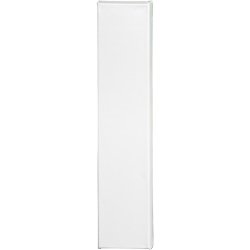 Malerl&aelig;rred, D: 1.6 cm, str. 10x50 cm, 360 g, hvid, 10 stk./ 1 pk.