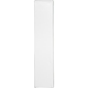 Malerlærred, D: 1.6 cm, str. 10x50 cm, 360 g, hvid, 10 stk./ 1 pk.