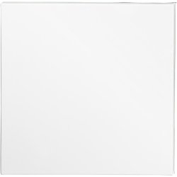 Malerl&aelig;rred, D: 1.6 cm, str. 50x50 cm, 360 g, hvid, 5 stk./ 1 pk.