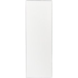 Malerl&aelig;rred, D: 1.6 cm, str. 20x60 cm, 360 g, hvid, 10 stk./ 1 pk.