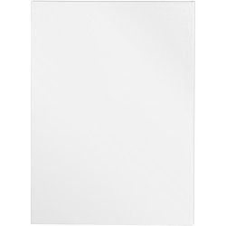 Malerl&aelig;rred, D: 1.6 cm, str. 60x80 cm, 360 g, hvid, 5 stk./ 1 pk.