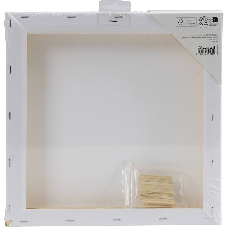 Malerl&aelig;rred, D: 3,7 cm, str. 30x30 cm, 360 g, 1 stk.