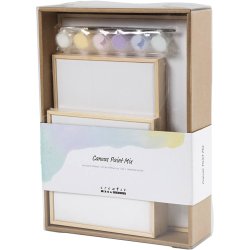 Malerl&aelig;rred Mix, pastelfarver, 1 pk.