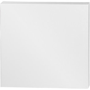 Malerlærred, D: 3,7 cm, str. 50x50 cm, 360 g, hvid, 5 stk./ 1 pk.